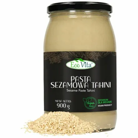 Pasta Sezamowa Tahini 900 g - EOOVITA