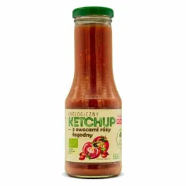 Ketchup z Owocami Róży Łagodny EKO 300 g - Dary Natury