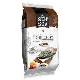 Chipsy Nori Teriyaki z Alg Morskich 4,5 g - Sen Soy