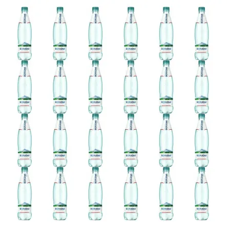 24 x Naturalna Woda Mineralna Naturalnie Wysoko Nasycona CO2 Wysoko Zmineralizowana PET 500 ml - Borjomi