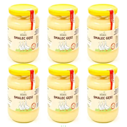6 x Smalec Gęsi 300 ml - Desmal (COLD)