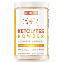 Elektrolity Ketolytes w Proszku Słoneczna Pomarańcza 200 g - Beketo