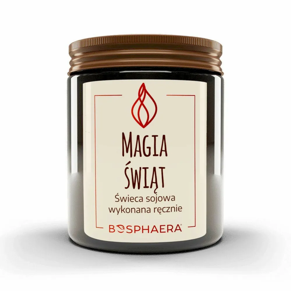 Świeca Sojowa Magia Świąt 190 g - Bosphaera