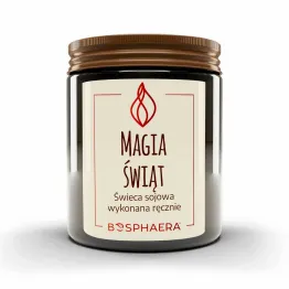 Świeca Sojowa Magia Świąt 190 g - Bosphaera