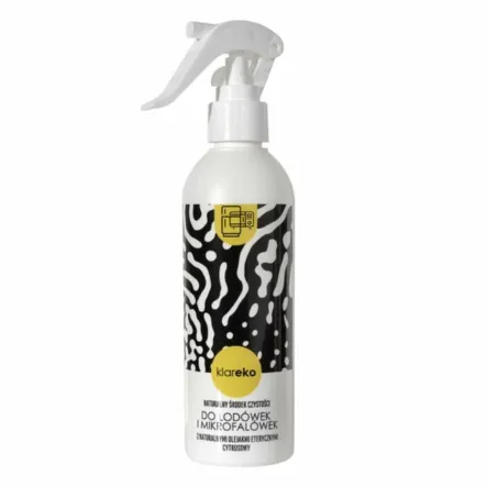 Naturalny Środek Czystości do Lodówek i Mikrofalówek Cytrusowy 250 ml - KLAREKO