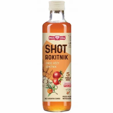Shot Rokitnik 250 ml - Polska Róża