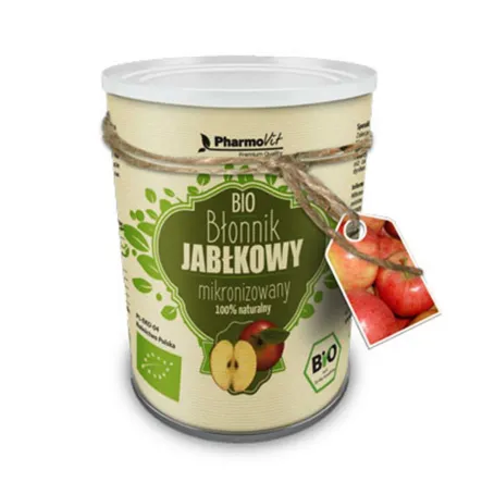 Błonnik Pokarmowy Jabłkowy Mikronizowany Bio 120 G - Pharmovit