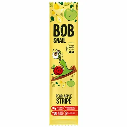 Stripe Jabłkowo - Gruszkowy 14 g - Bob Snail - Przecena Krótka Data Minimalnej Trwałości