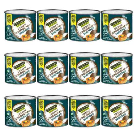 12 x Napój Kokosowy Skondensowany Bio 240 g - Cocomi