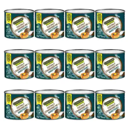 12 x Napój Kokosowy Skondensowany Bio 240 g - Cocomi