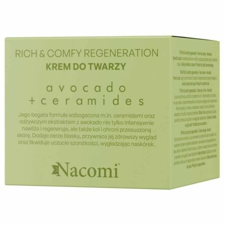 Krem Do Twarzy Rich & Comfy Reganeration 40 ml - Nacomi
