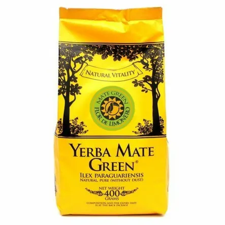 Yerba Mate Green FLOR DE LIMONERO 400 g - 