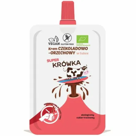Krem Czekoladowo - Orzechowy w Tubce Bio 50 g Super Krówka - Me Gusto