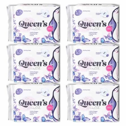 6 x Podpaski Nocne 8 Sztuk - Queen's Health