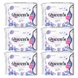 6 x Podpaski Nocne 8 Sztuk - Queen's Health