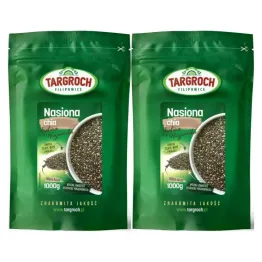 2 x Chia Nasiona Szałwii Hiszpańskiej 1 kg - Salvia hispanica - Targroch