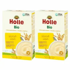 2 x Kaszka Jaglana Pełnoziarnista Bezmleczna Bezglutenowa Bio 250 g - Holle