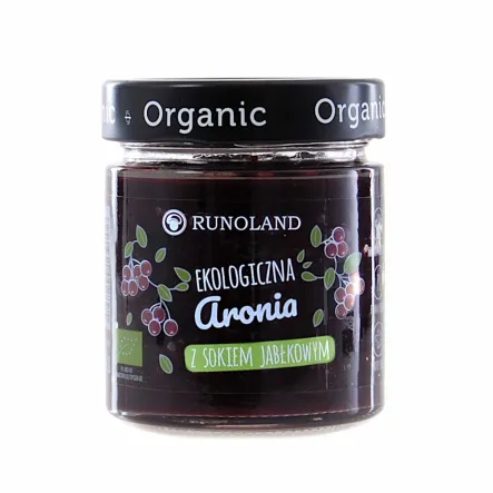 Słodka Przekąska Aronia Bez Dodatku Cukru Bio 200 g - Runoland