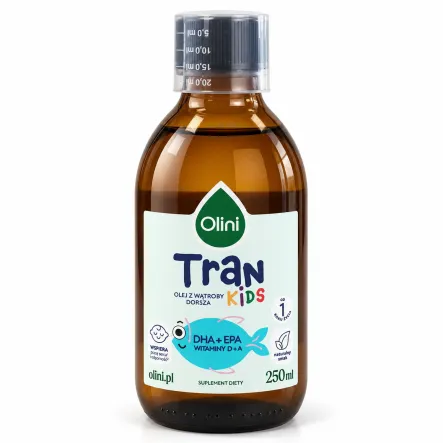 Tran Dla Dzieci 250 ml - Olini (COLD)