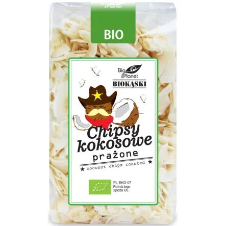Prezent za grosz: Chipsy Kokosowe 100% Prażone Bio 150 g (31.08.2023)
