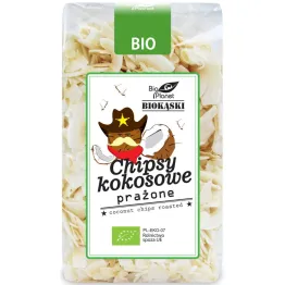 Prezent za grosz: Chipsy Kokosowe 100% Prażone Bio 150 g