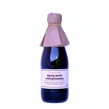 Żywy Ocet Winogronowy 330 ml - Prosto ze Wsi