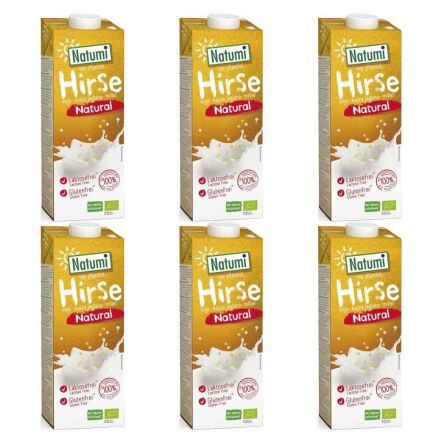 6 x Napój Jaglany Bezglutenowy Bio 1 l UHT - Natumi