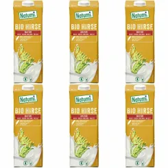 6 x Napój Jaglany Bezglutenowy Bio 1 l UHT - Natumi