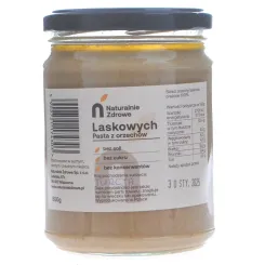 Pasta z Orzechów Laskowych 500 g - Naturalnie Zdrowe