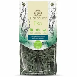 Makaron Semolinowy z Algami Morskimi Gniazda nr 4 Tagliatelle BIO 250 g - Bartolini