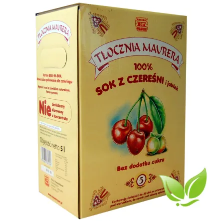 Sok z Czereśni i Jabłek 5 L Maurer