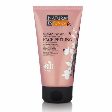 Peeling do Twarzy Tonizujący Żeń Szeń 150 ml Natura Estonica