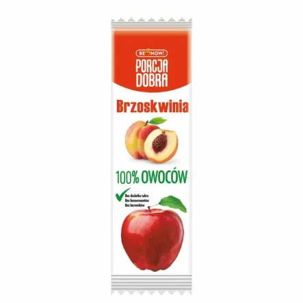 Przekąska Jabłko & Brzoskwinia Bez Dodatku Cukru 16 g - Porcja Dobra