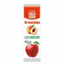 Przekąska Jabłko & Brzoskwinia Bez Dodatku Cukru 16 g - Porcja Dobra