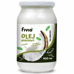 Olej Kokosowy Rafinowany 900 ml - Fivio