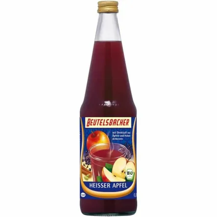 Grzaniec Bezalkoholowy Jabłko - Czarny Bez Bio 700 ml - Beutelsbacher