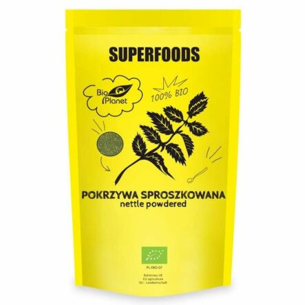 Pokrzywa Sproszkowana Bio 100 g - Bio Planet