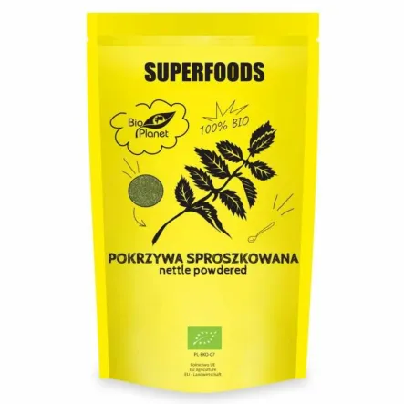 Pokrzywa Sproszkowana Bio 100 g - Bio Planet