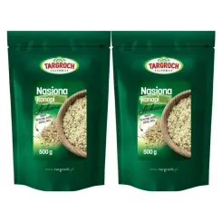 2 x Nasiona Konopi Łuskane 500 g - Targroch