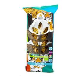 Ciastka Owsiane Vegan Tigers Kokosowe BIO 120 g - Irenki - Przecena Krótka Data Minimalnej Trwałości