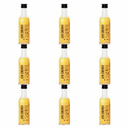 9 x ŁYK Energii (Imbir, Miód, Cytryna, Woda Kokosowa, Ananas) 50 ml - Drest