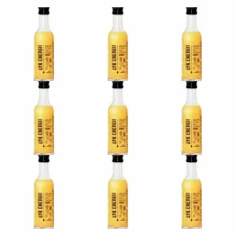 9 x ŁYK Energii (Imbir, Miód, Cytryna, Woda Kokosowa, Ananas) 50 ml - Drest