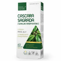 Szakłak Amerykański (Cascara Sagrada) 300 mg 60 Kapsułek - Medica Herbs