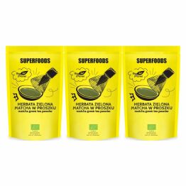 3 x Herbata Zielona Matcha w Proszku Bio 100 g - Bio Planet