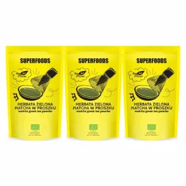 3 x Herbata Zielona Matcha w Proszku Bio 100 g - Bio Planet