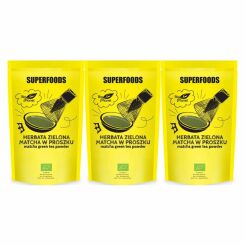 3 x Herbata Zielona Matcha w Proszku Bio 100 g - Bio Planet