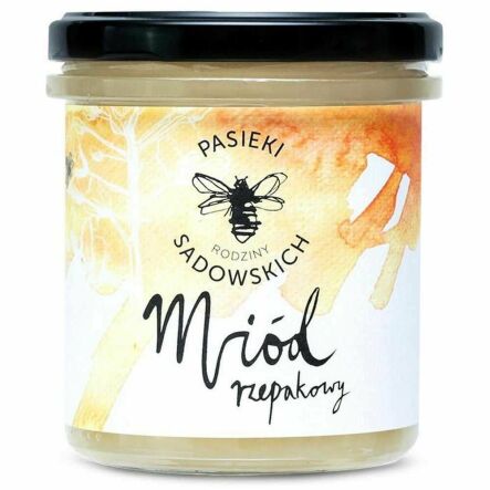 Miód Rzepakowy 450 g - Pasieki Sadowskich