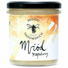 Miód Rzepakowy 450 g - Pasieki Sadowskich