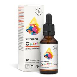Witamina C Dla Dzieci Krople 30 ml - Aura Herbals ( Ascorbic Acid )
