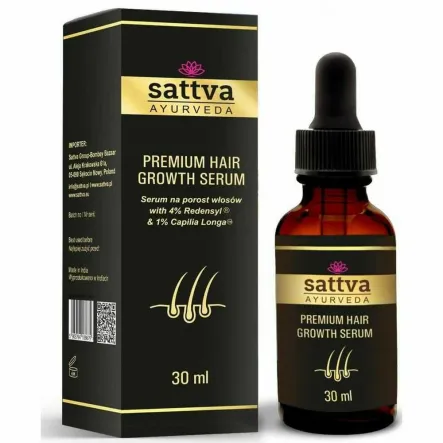 Serum Na Porost Włosów 30 ml - Sattva Ayurveda